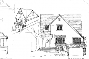 John Street, Oakville Sketch